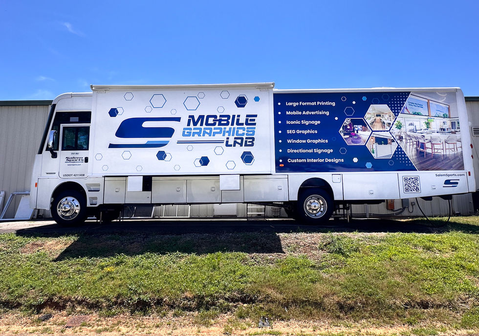 Mobile Graphics Lab professional printing services traveling printer