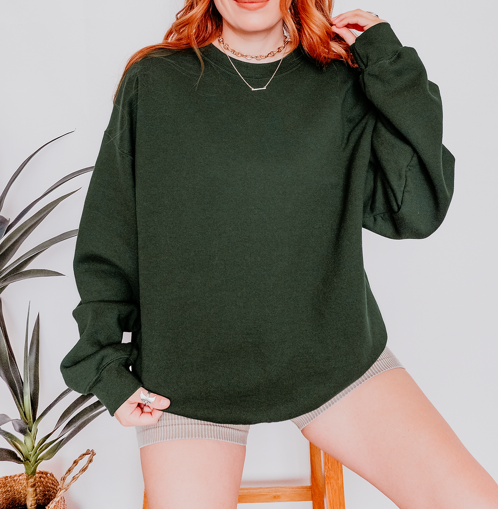 Thumbnail: Blank Crewneck Sweatshirt