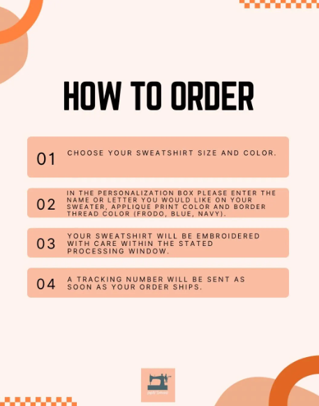 Thumbnail: Personalized Applique Pet Sweater