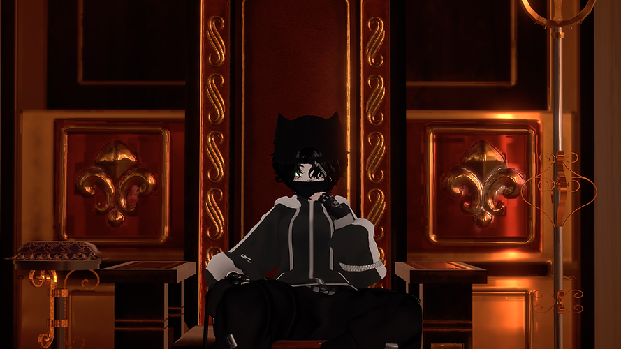 VRChat Image Cheese Throne