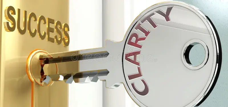 Clarity Unlocks Success