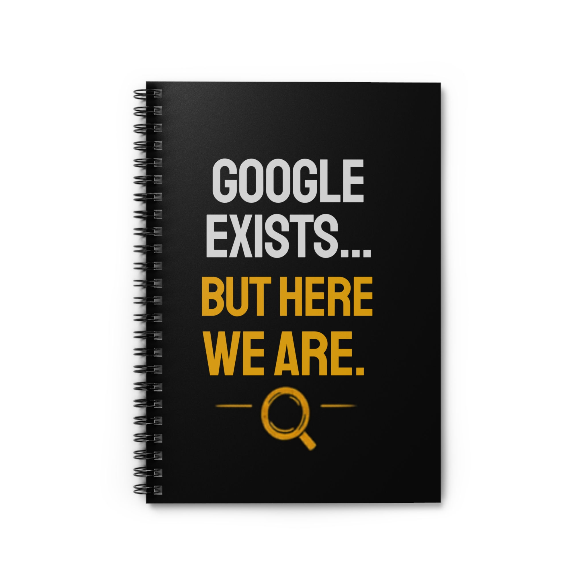 Google Exists: Notebook (Ruled Line)