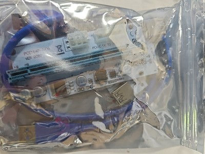 Thumbnail: Lot of 6 PCE164P-N06 VER008S USB 3.0 PCI-E Express 1X to 16X Extender Open Box