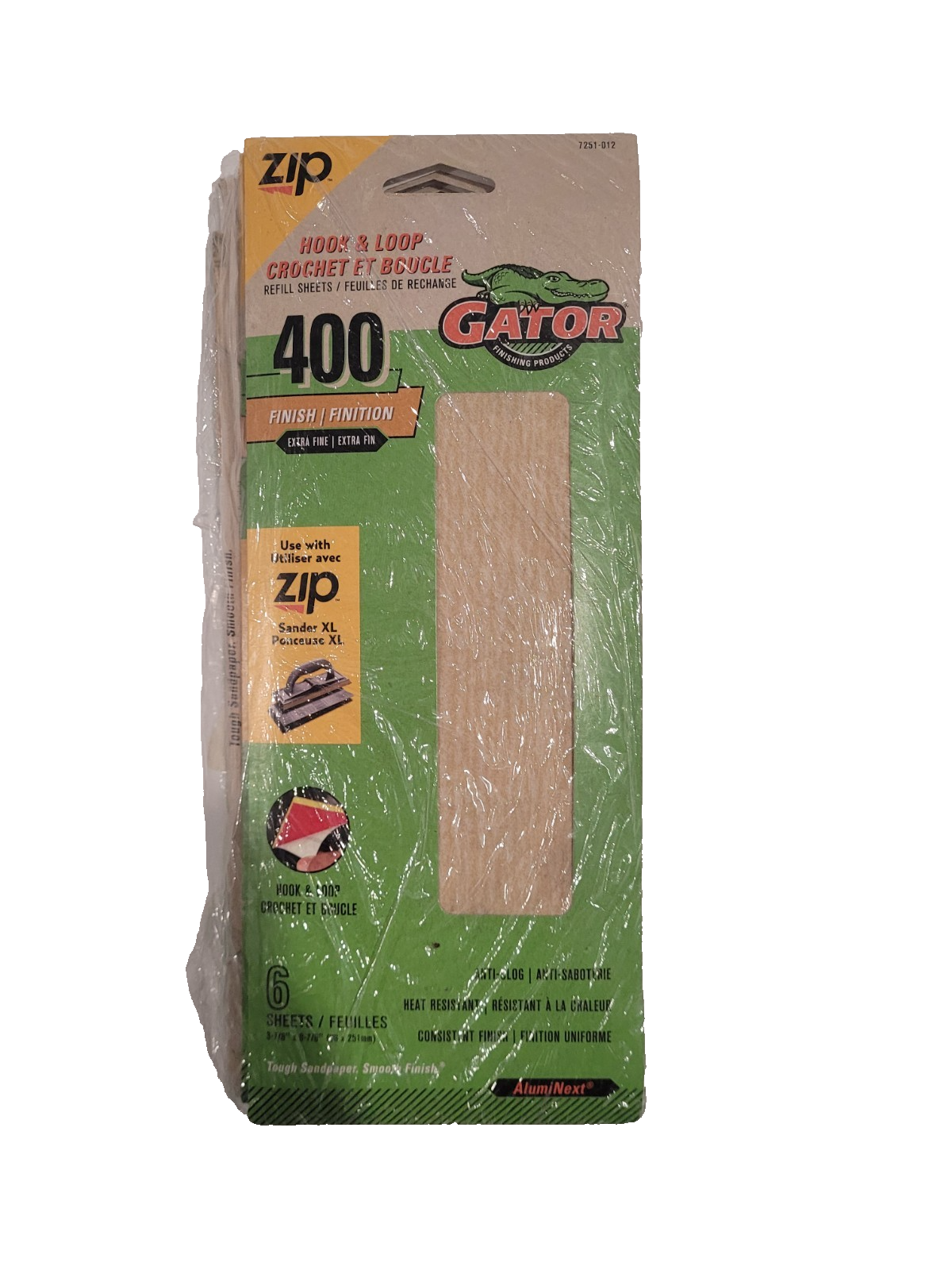 5 X 6 Sheets 400 Grit Sanding Refill Sheets Sander Hook and Loop System