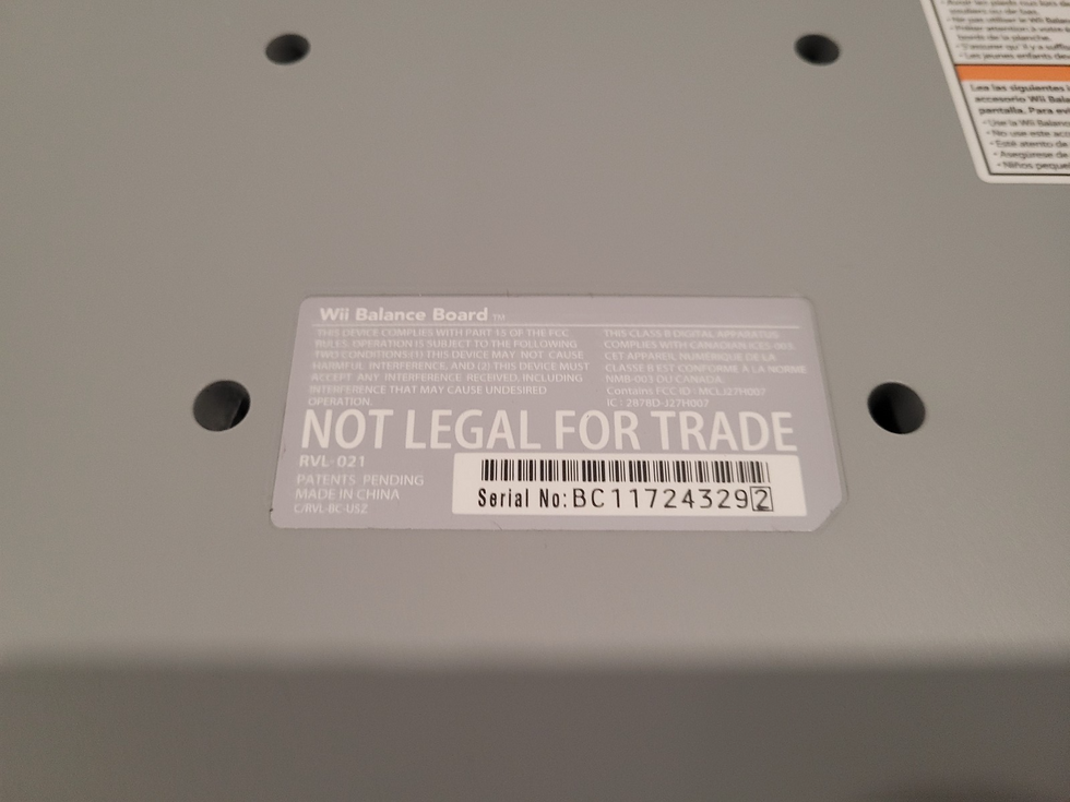 Miniature : Nintendo Wii Fit Balance Board