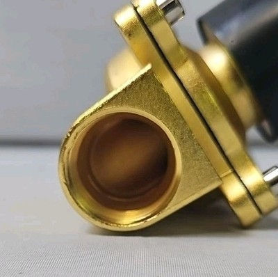 Thumbnail: 2W-250-25 1" DN25 AC220V Solenoid Valve Brass Water Air Gas 2-Way Normal close