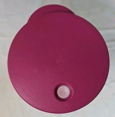 Miniature : 2 Tupperware Tumblers Water container Purple with seals 3515A