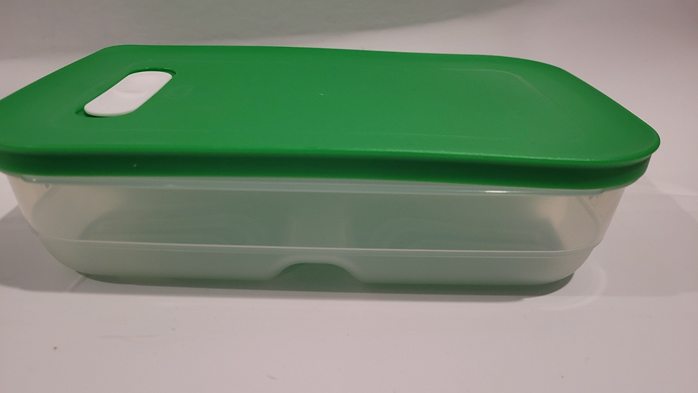 Miniature : Set of 3 Tupperware FridgeSmart Fruit Vegetable Storage Container 7291B