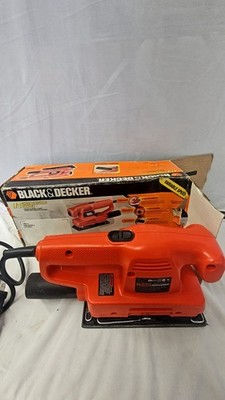 Miniature : BLACK+DECKER Ponceuse Vibrante 1.2A 6500-10000 OPM | Comme Neuve en Boîte