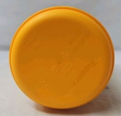 Thumbnail: Tupperware water bottle Yellow with seal 8906A