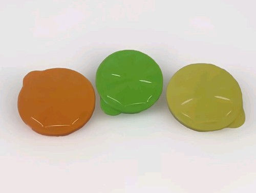 Tupperware Citrus Keeper Bowls Set of 3 Lemon Lime Orange NEW Food Storage