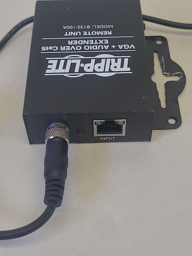 Miniature : Tripp Lite B132-100A VGA Audio Extender Receiver over Cat5/6 w/ Power Supply
