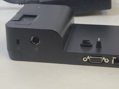 Miniature : HP 2013 Ultra Slim Docking Station, D9Y32AA#ABA (Dual DP) \ with 65WAC adapter
