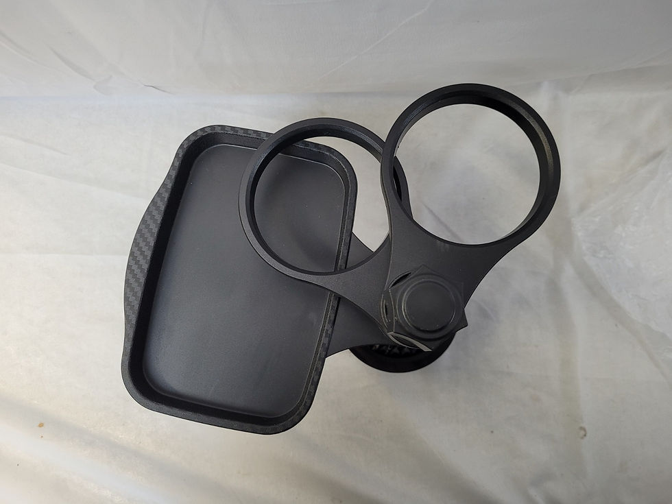 Thumbnail: Automotive multi purpose bracket drink holder and tray
