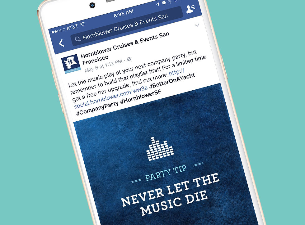 Hornblower Party Tips
