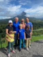 Fred and Carol with their daughter Abby, son-in-law Ben and grandchildren, Conner, Jack, and Grace. 