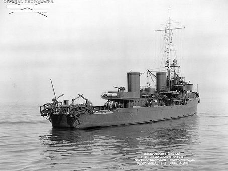 Osprey AM-56 - The First Ship Lost in the Normandy Invasion