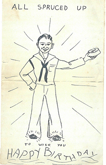 Navy All Spruced Up Cartoon