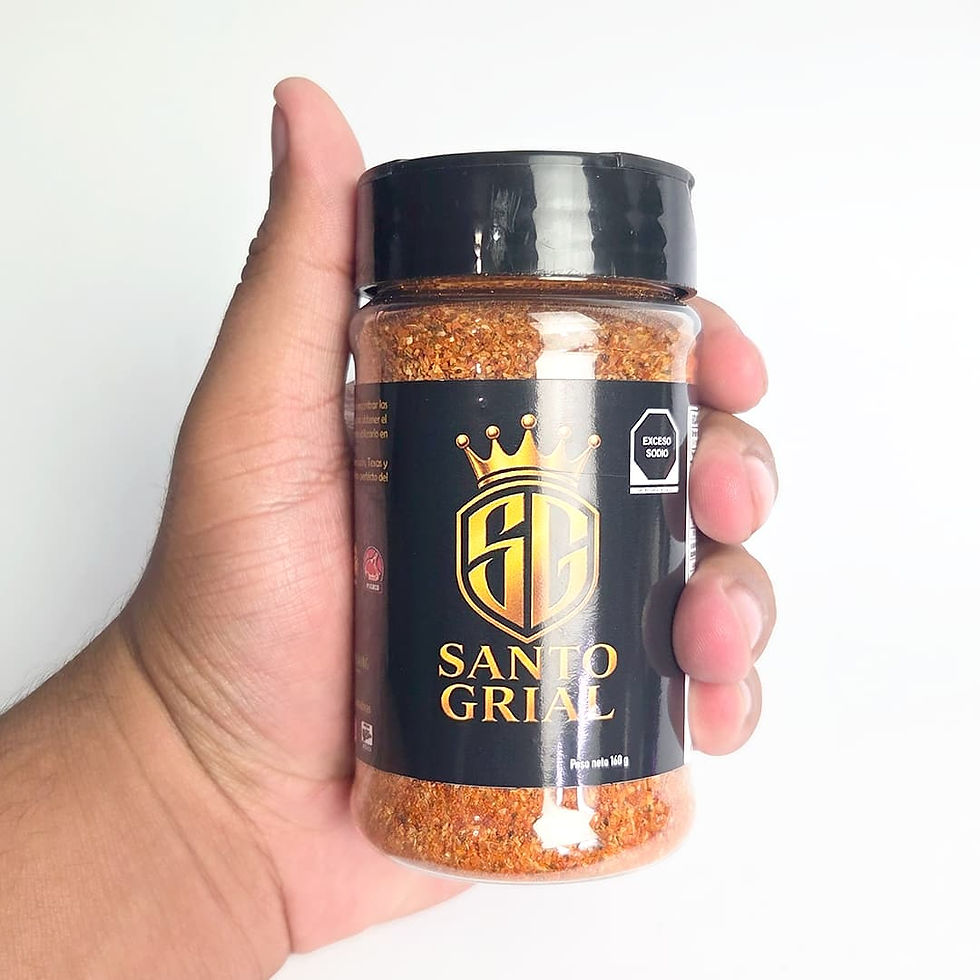 Miniatura: Santo Grial – Sazonador  para Carne, Pollo y Parrilladas 160 g