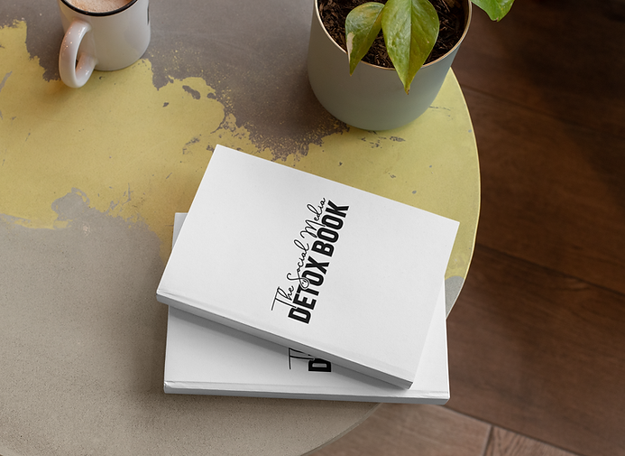 mockup-of-two-hard-cover-books-on-a-table-next-to-a-plant-30917.png