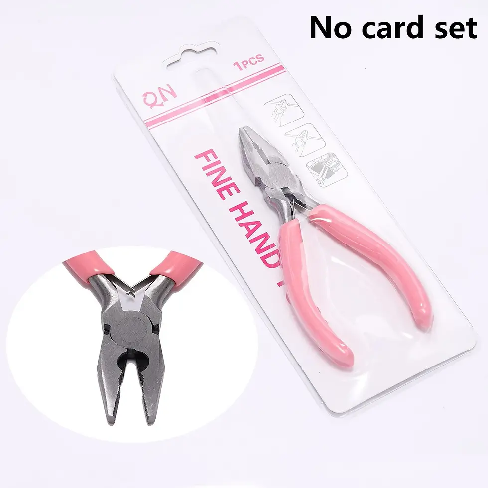 Thumbnail: Multifunctional Hand Tools Jewelry Pliers Equipment Round Nose End Cutting Wire