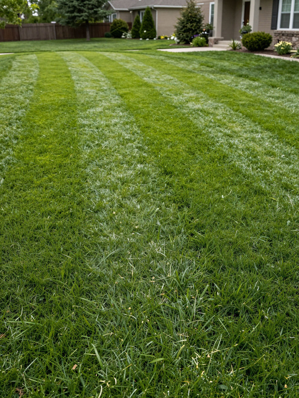 Lawn after professional Ottawa Green Cut service