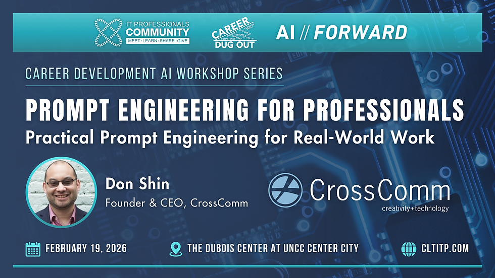 AI Workshop Series – Session 1: Prompt Engineering for Professionals