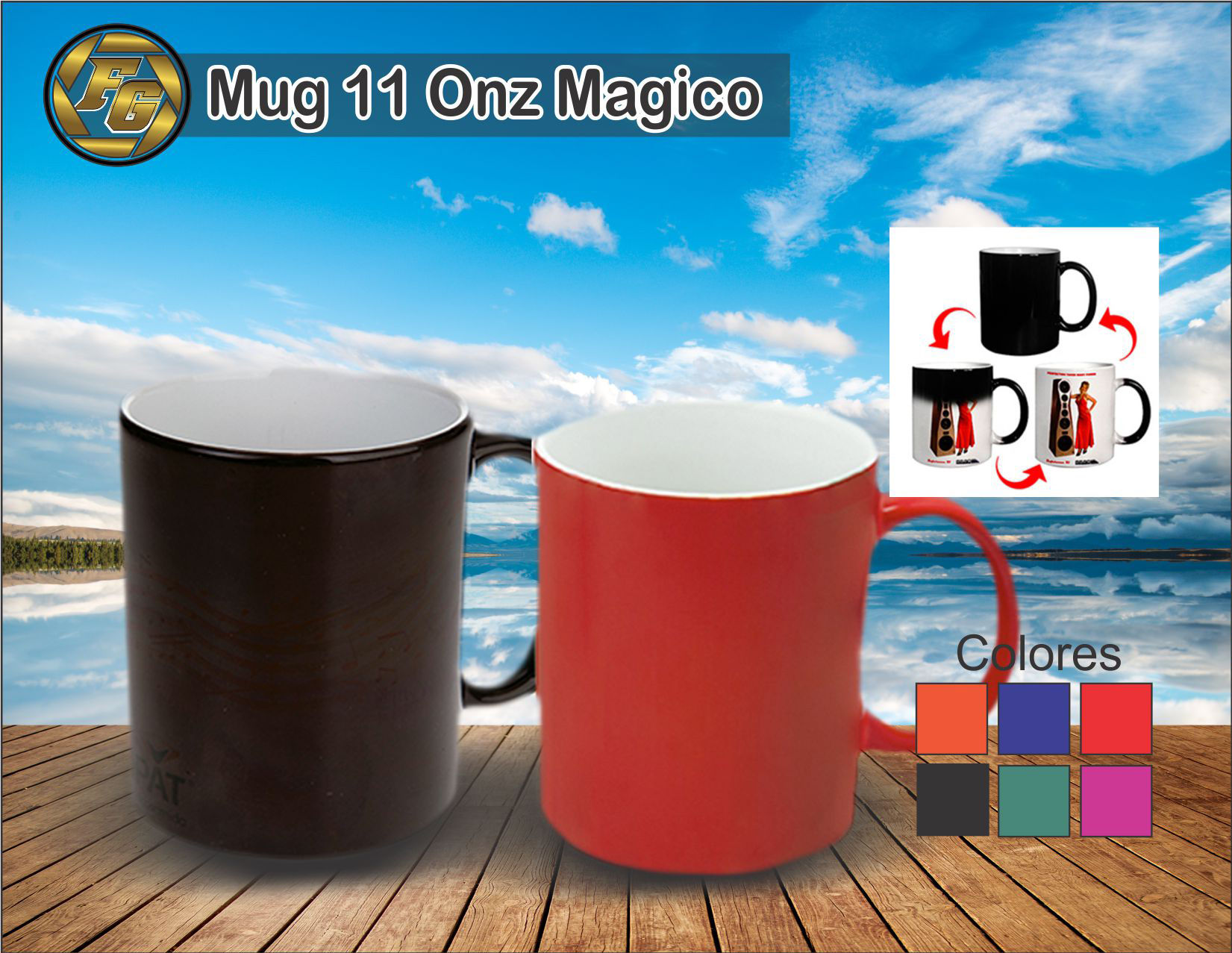 Mug 11 Onz Magico