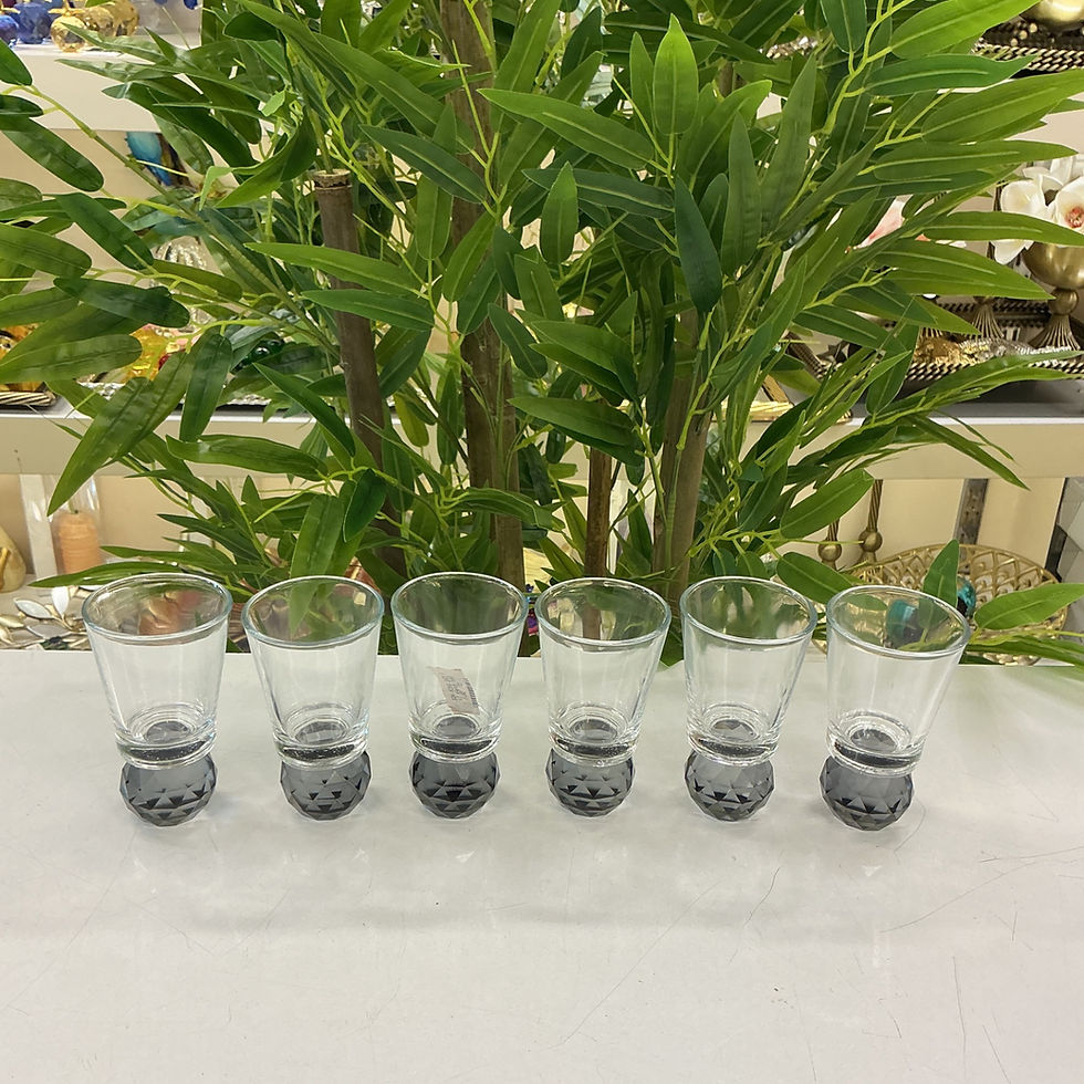 Küçük resim: 6'lı Kahve Yanı Bardak Füme