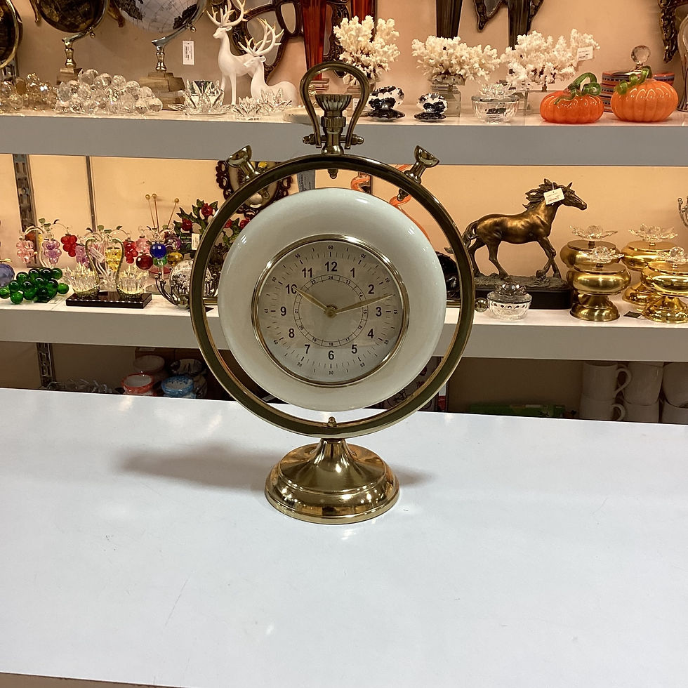 Küçük resim: Metal Masa Saati 38 cm