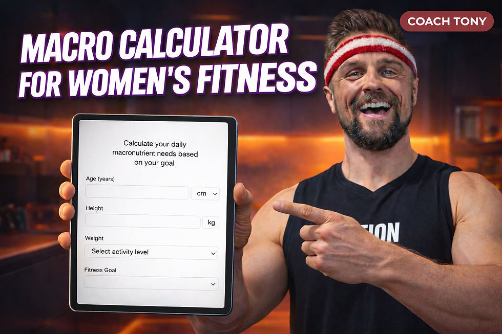 Macro Calculator for Women's Fitness