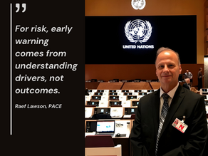 For risk, early warning comes from understanding drivers, not outcomes.