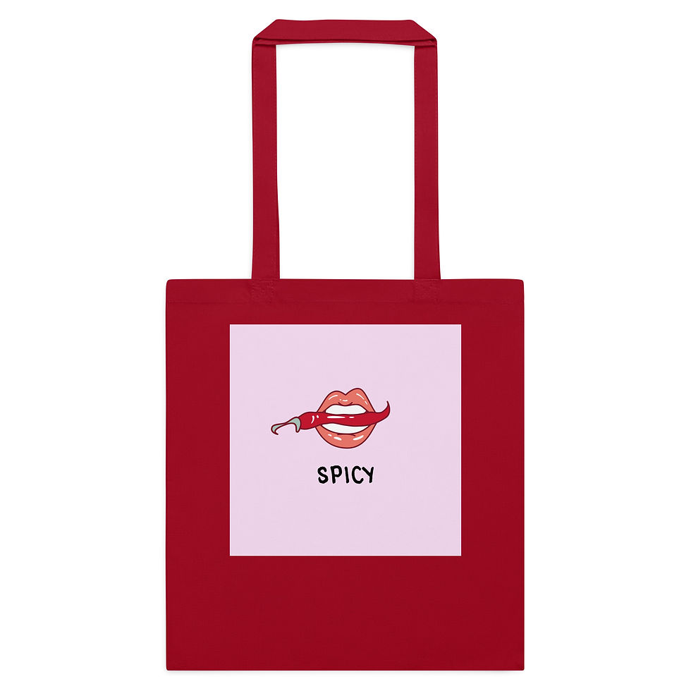 Thumbnail: Spicy Lips Tote Bag