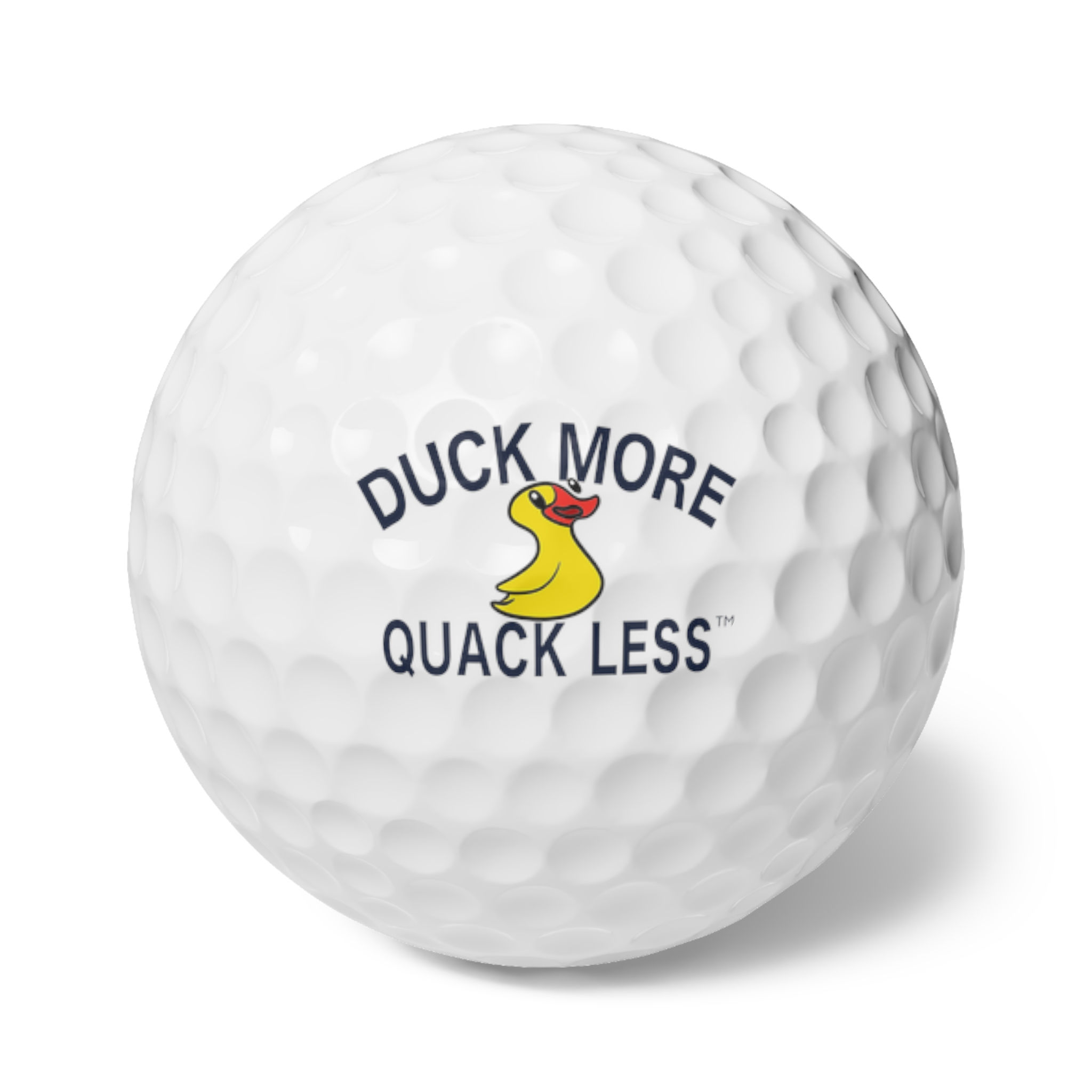 Duck More Quack Less™ Golf Balls (Set of 6) | Best Jeep Ducking Gifts!