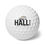 Thumbnail: The best Jeep ducking gifts, a HALL825 golf ball is shown with original artwork of a Jeep and Jeep ducks