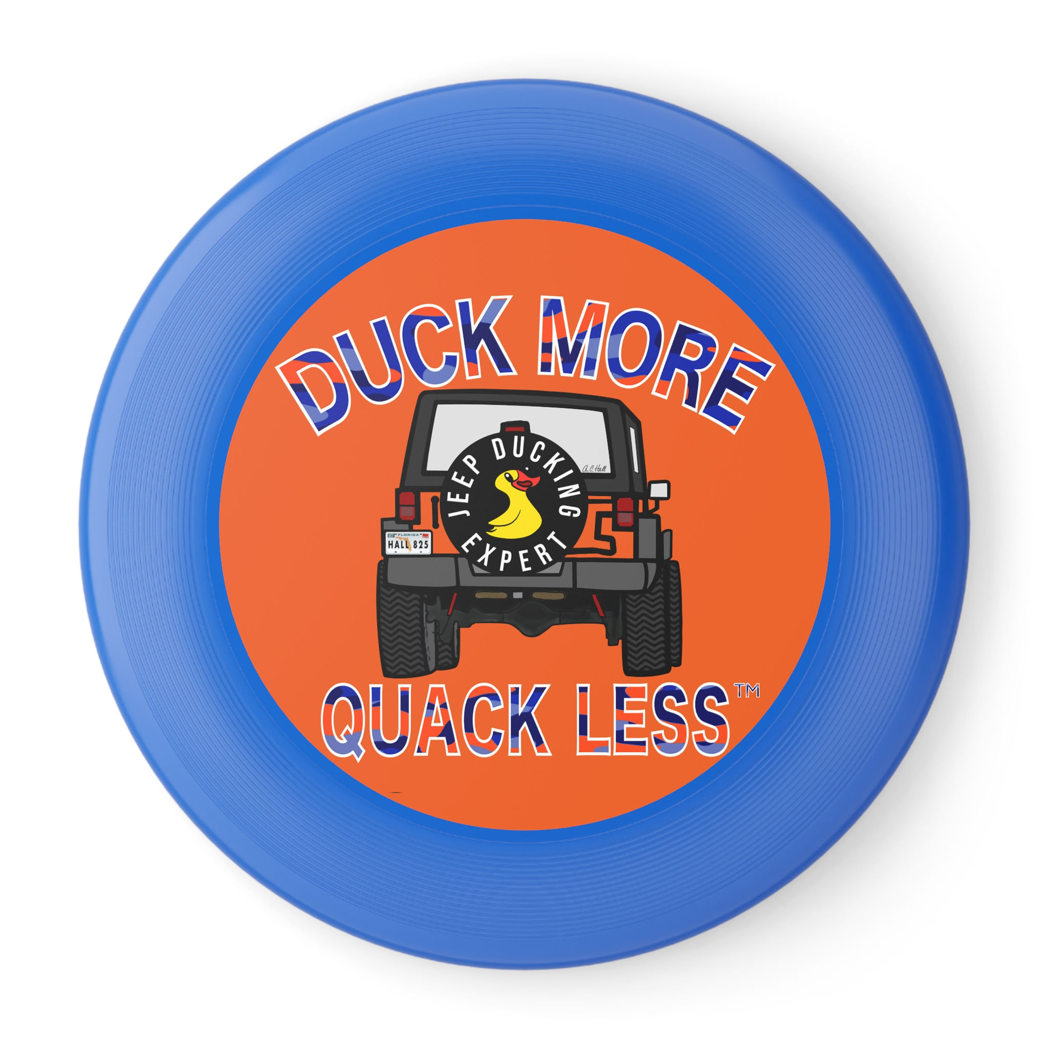 Duck More Quack Less™ Wham-O Frisbee | Best Jeep Ducking Gifts!