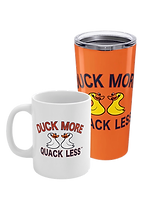 Duck More Quack Less™ Jeep Ducking Drinkware for Jeep Owners