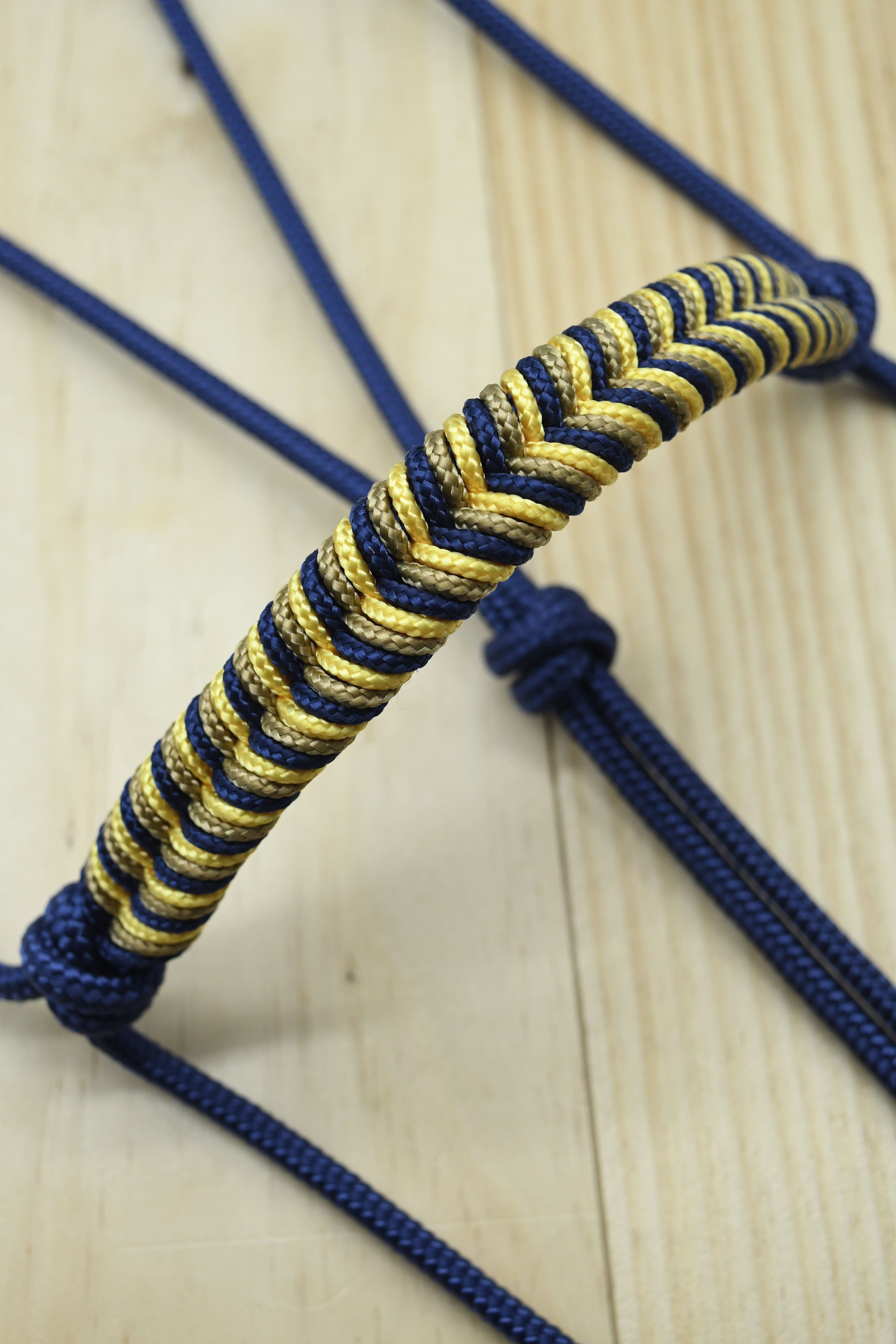 Licol Telling bleu marine / butter / gold brown