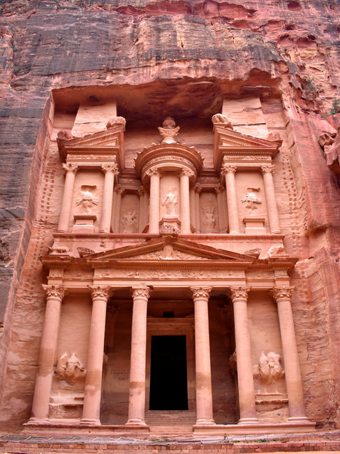 Wereldwonder Petra Treasury