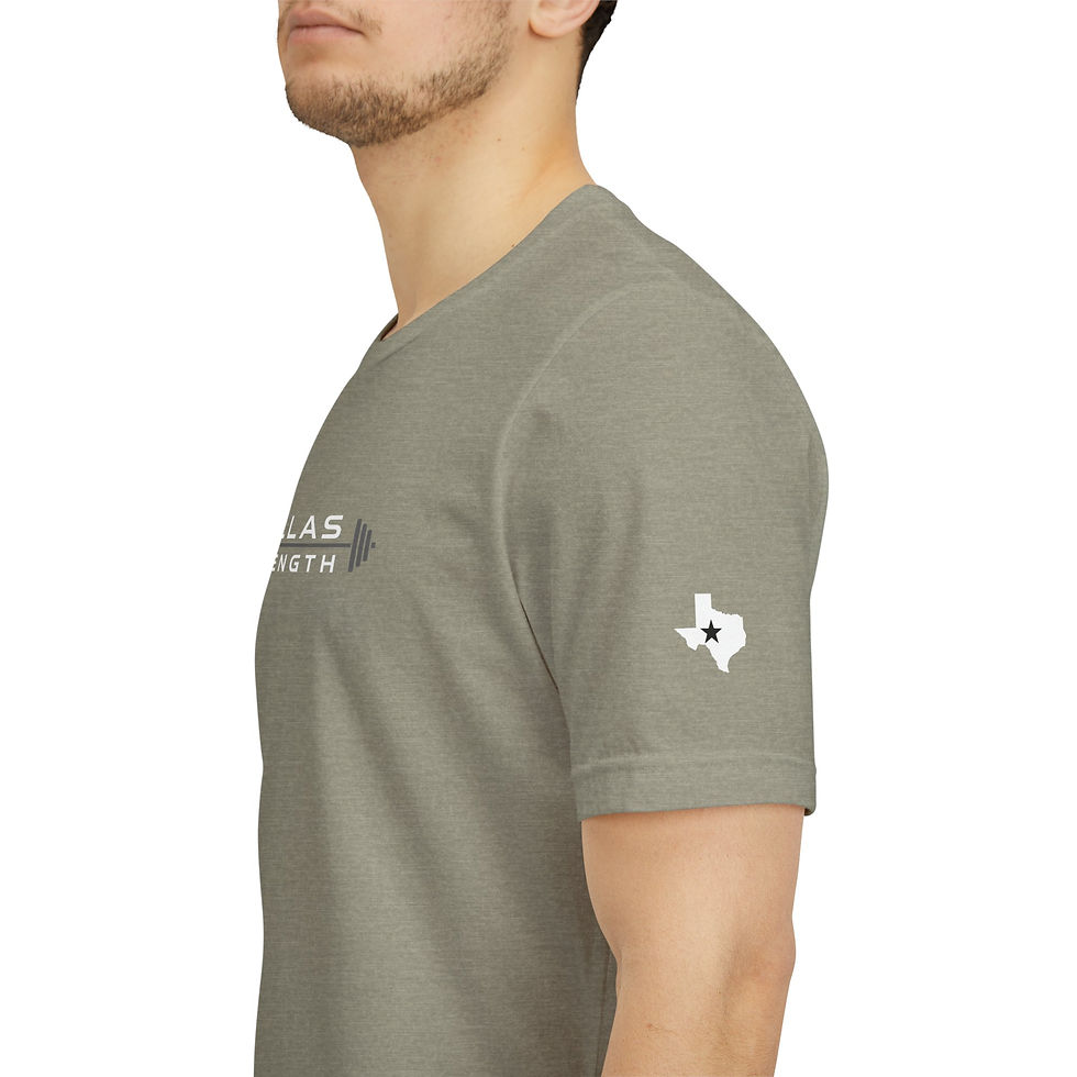 Thumbnail: DALLAS STRENGTH Barbell Workout Shirt