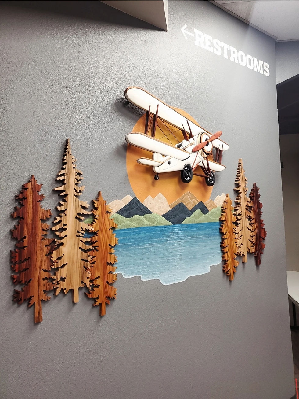 Thumbnail: Oversized Wall Installations: $1500+