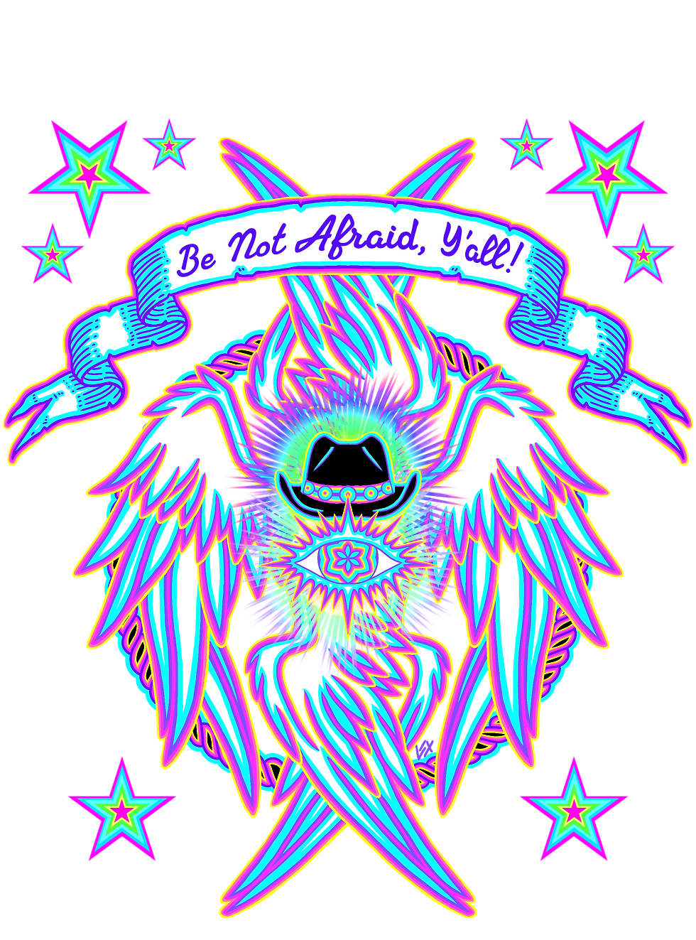 Thumbnail: Be Not Afraid Y'all Keychain