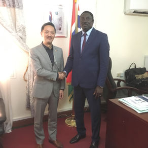Ambassador At Large South East Asia met Minister of Foreign Affairs (GAMBIA)