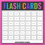 Sight Words 2nd Grade | Montessori Global Sight Words 2nd Grade | Montessori Global