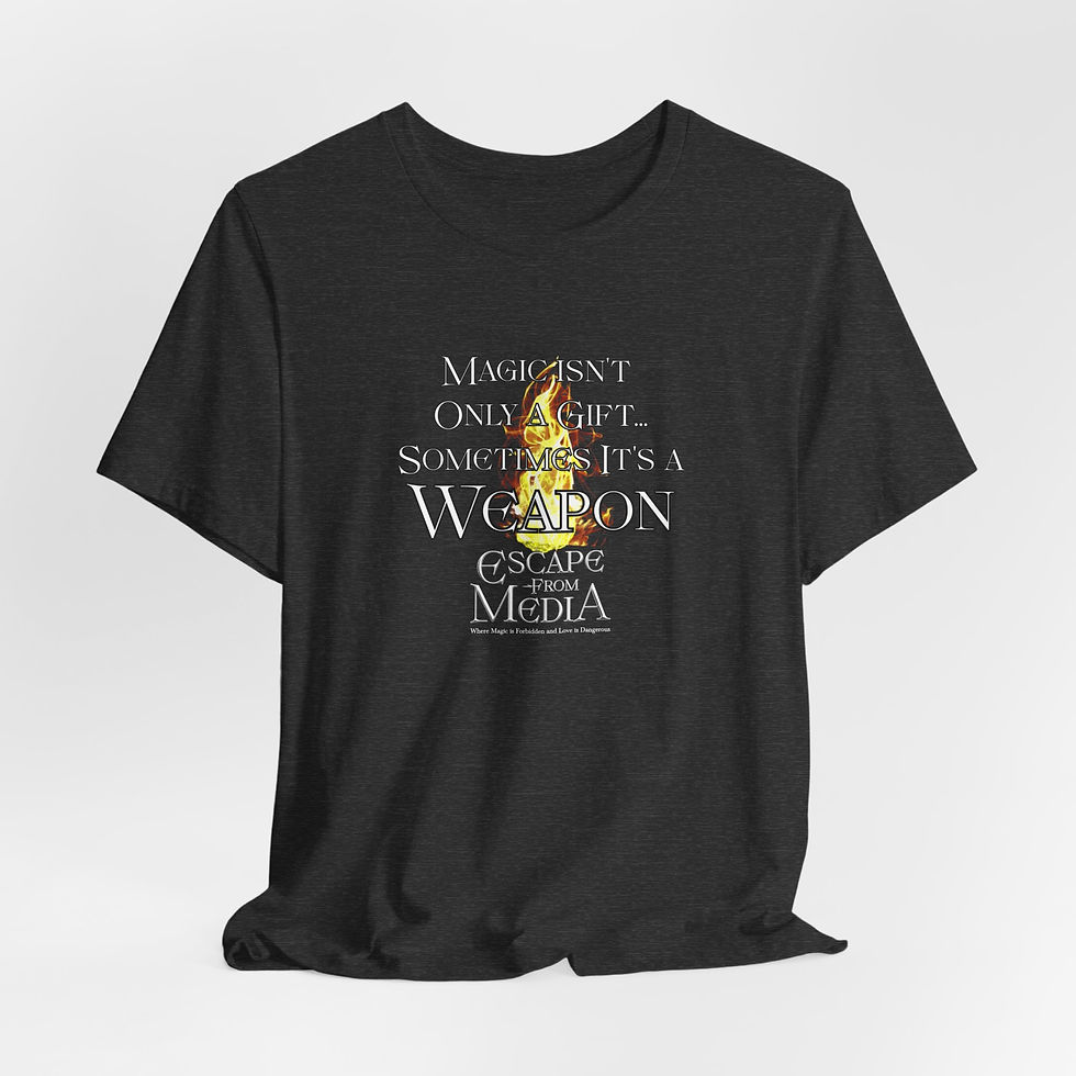 Thumbnail: Book Lover Short Sleeve Tee - Escape from Media T-Shirt