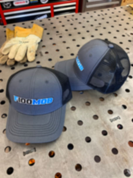 Charcoal & Black OG F100Mob Hat