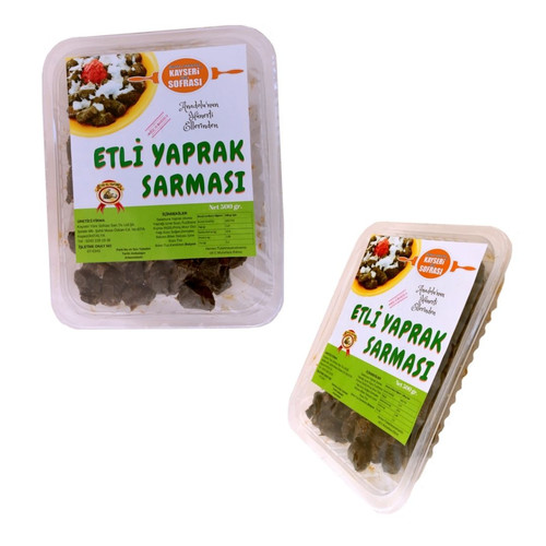 etli yaprak sarmasi 500gr kayseri yore sofrasi