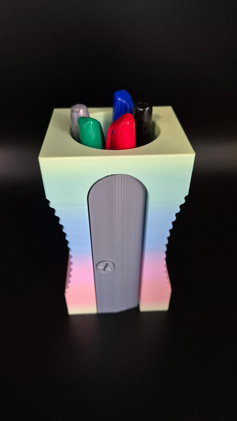 Thumbnail: Sharpener Office Desk Tidy Organiser Pen Storage Pencil Pot Holder Organizer Box