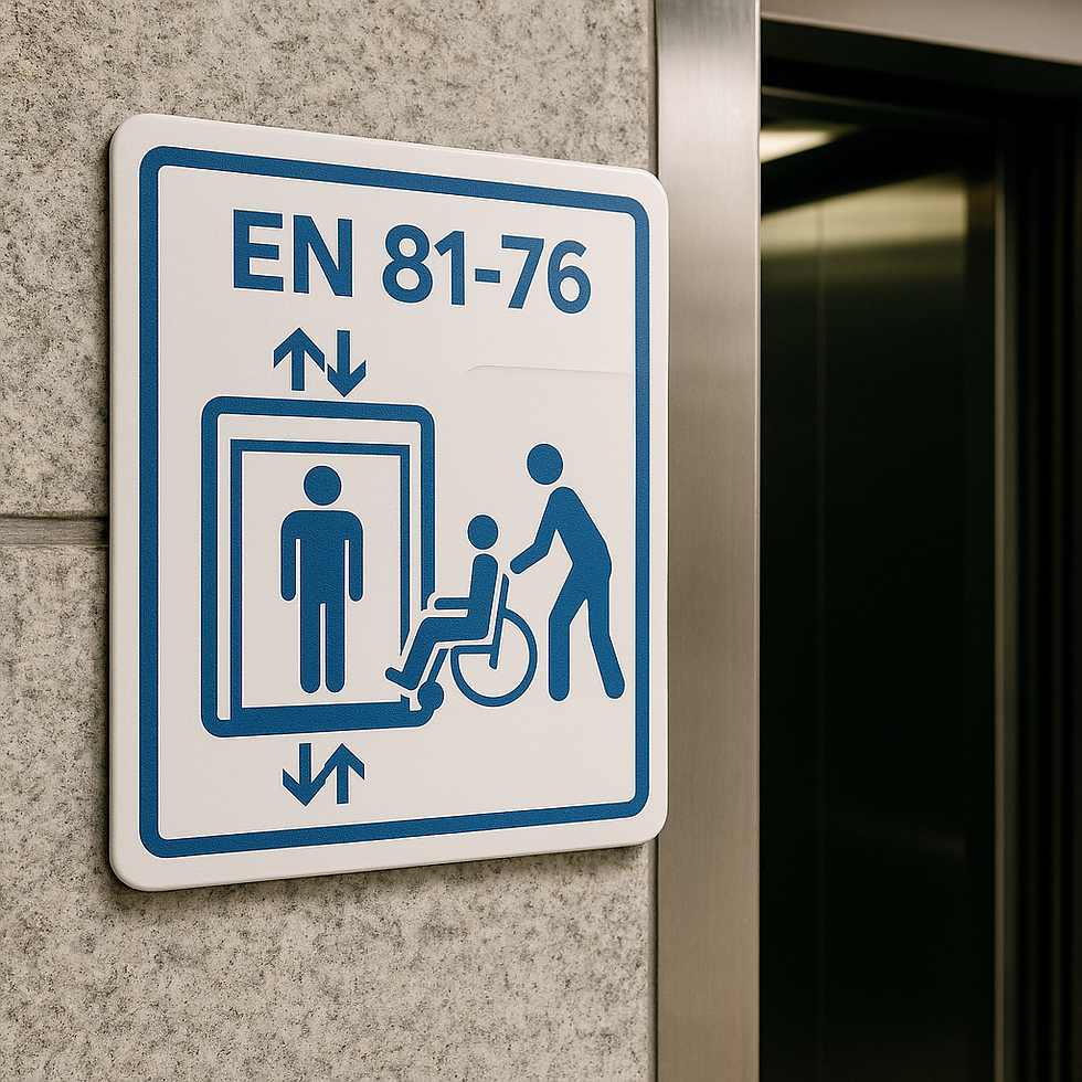 EN 81-76 – Evakuierungsaufzüge für Menschen mit eingeschränkter Mobilität