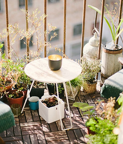 Balcon urbain